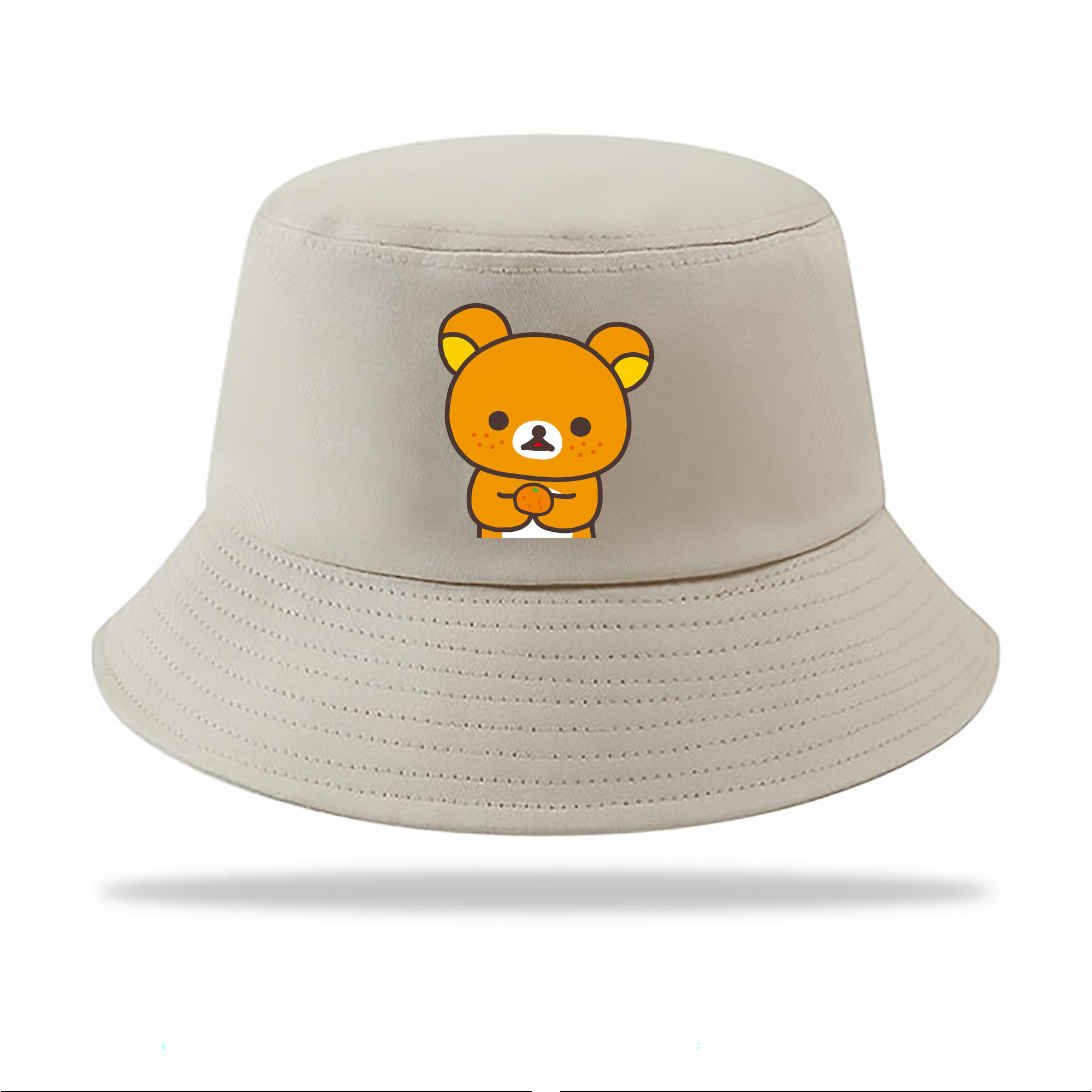 （画像用） リラックマ リラックマ キイロイトリ Rilakkuma Korilakkuma Kiiroitori アウトドア日除けバケットハット